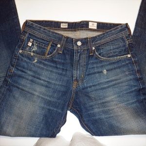 AG Adriano Goldschmied Tambourine Straight Leg Men Size 30R 32x34